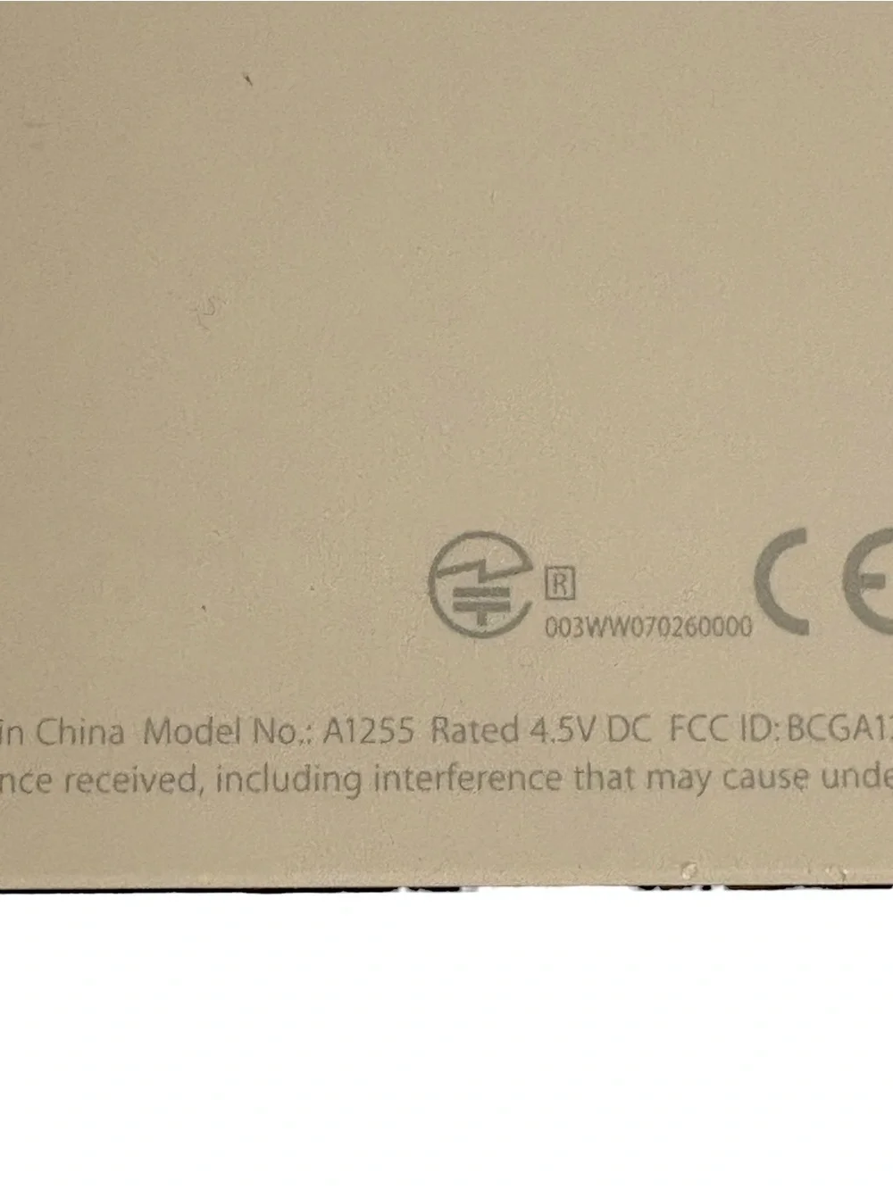 Wireless Apple keyboard